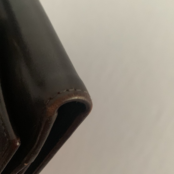 Yves Saint Laurent Rive Gauche Muse Billfold Wallet in Chocolate Brown - Picture 13 of 16